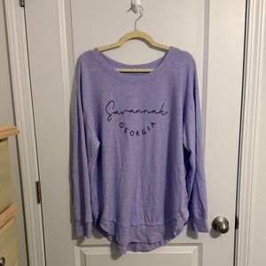 Heritage Light Purple Savannah Sweatshirt